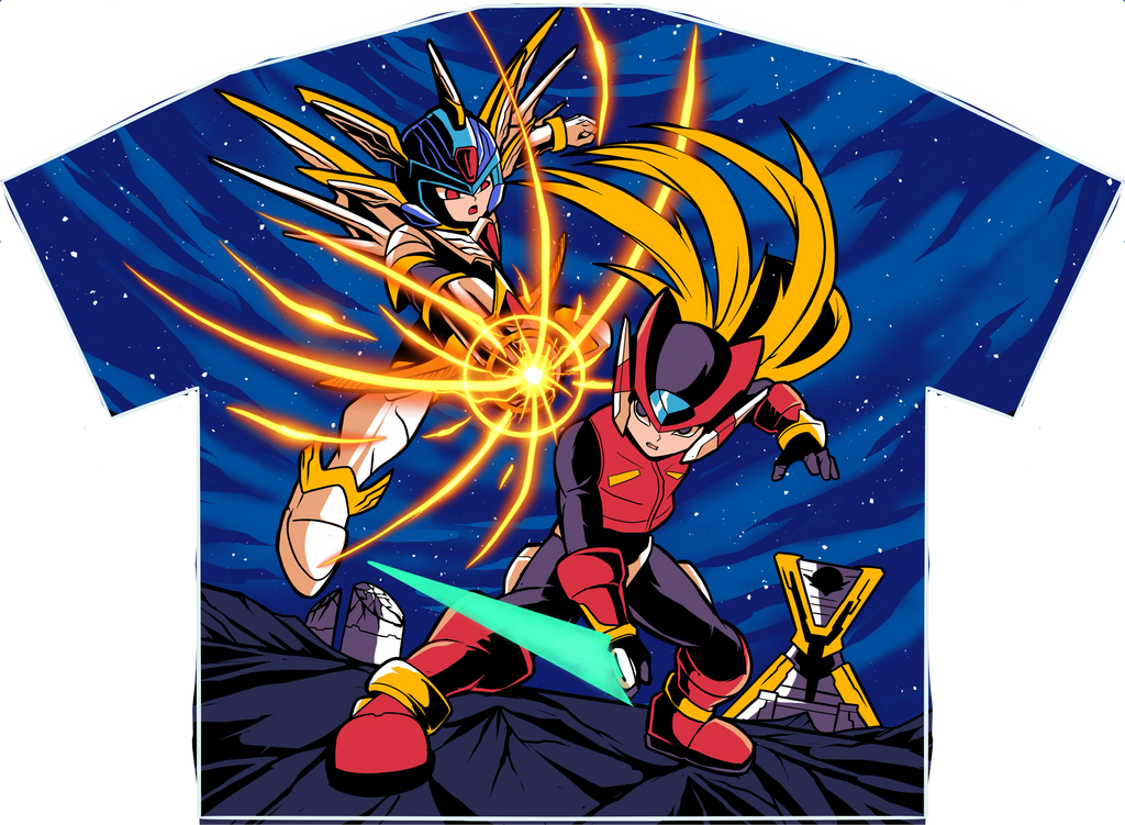 MEGAMANZERO CLONEWARS TEE (Limited edition) pre order please allow 6 weeks.