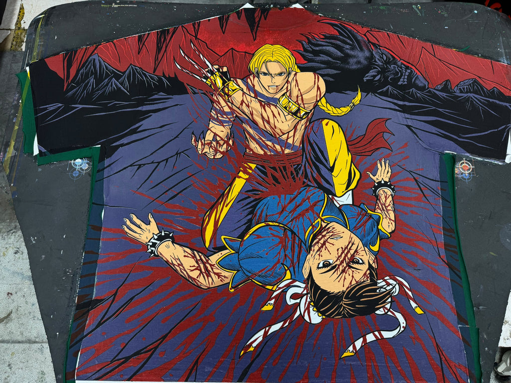 STREET FIGHTER VEGA "BEAUTIFUL REVENGE" AOP.
